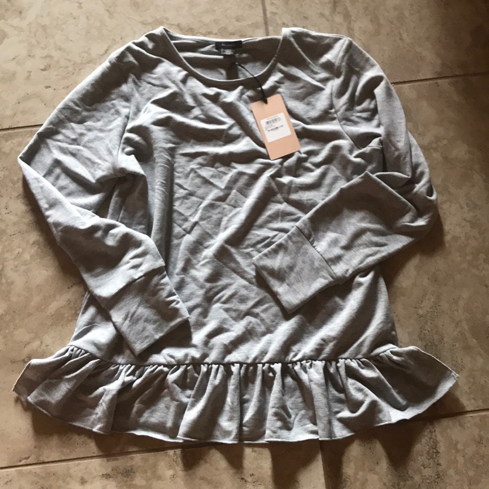 Halogen long sleeve top